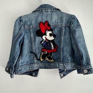 Disney Toddler Girl Minnie Mouse Jean Jacket